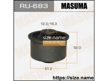 Suspension bush RU-683 (MASUMA)