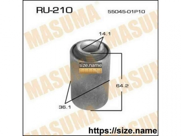 Suspension bush RU-210 (MASUMA)