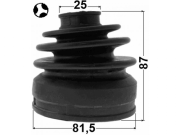 CV Joint Boot 0415-CY4ALHT (FEBEST)