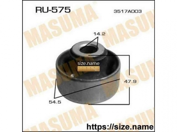 Suspension bush RU-575 (MASUMA)
