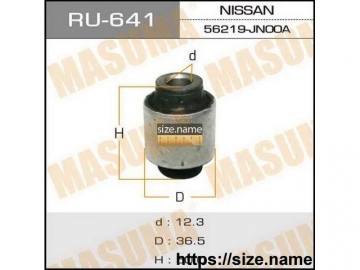 Suspension bush RU-641 (MASUMA)