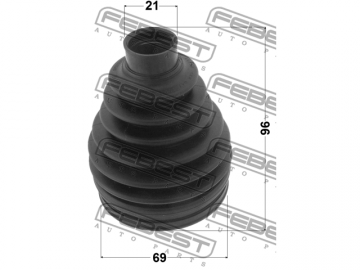 CV Joint Boot 0517P-DY3 (FEBEST)