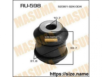 Suspension bush RU-598 (MASUMA)