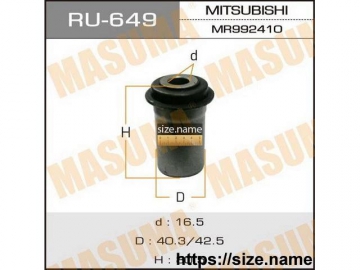 Suspension bush RU-649 (MASUMA)