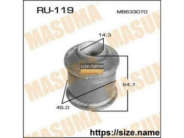 Suspension bush RU-119 (MASUMA)