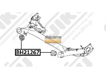 Suspension bush BH21267 (JIKIU)