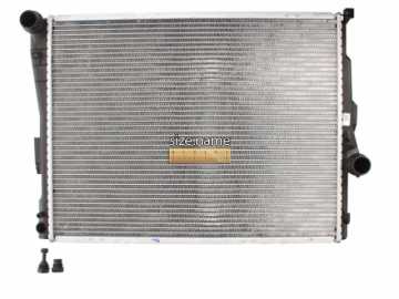 Радиатор двигателя 51580 (NRF)