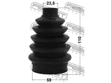 CV Joint Boot 1015P-C100R (FEBEST)