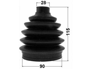 CV Joint Boot 1017P-V250 (FEBEST)