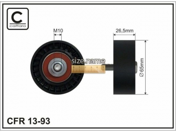 Idler pulley 13-93 (Caffaro)