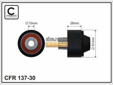 Idler pulley 137-30 (Caffaro)