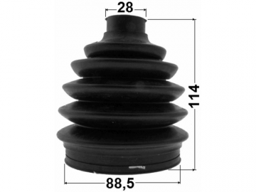 CV Joint Boot 1417-ACT (FEBEST)