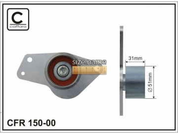 Idler pulley 150-00 (Caffaro)