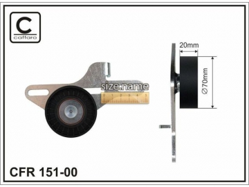 Idler pulley 151-00 (Caffaro)