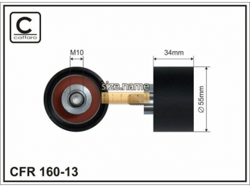 Idler pulley 160-13 (Caffaro)