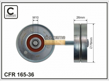 Idler pulley 165-36 (Caffaro)