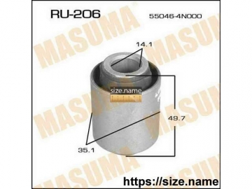 Suspension bush RU-206 (MASUMA)