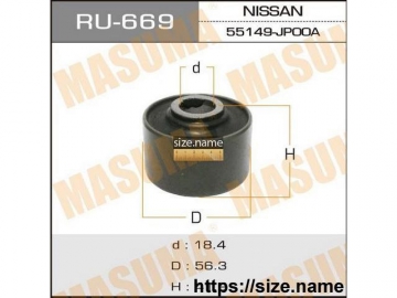 Сайлентблок RU-669 (MASUMA)