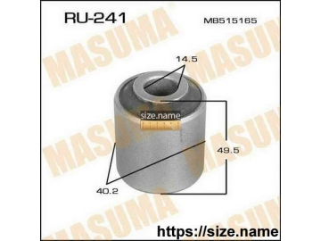 Suspension bush RU-241 (MASUMA)