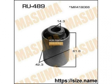 Suspension bush RU-489 (MASUMA)