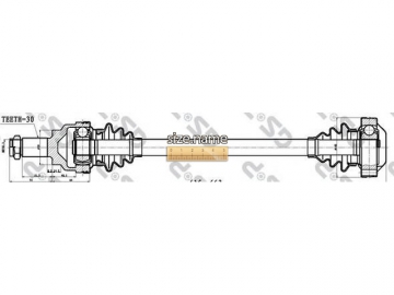 Drive Shaft 205021 (GSP)