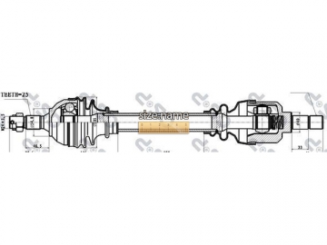 Drive Shaft 210196 (GSP)