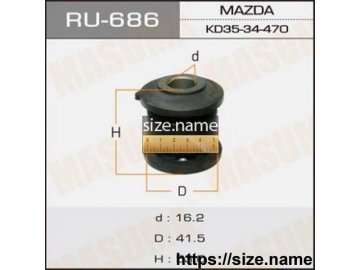 Сайлентблок RU-686 (MASUMA)