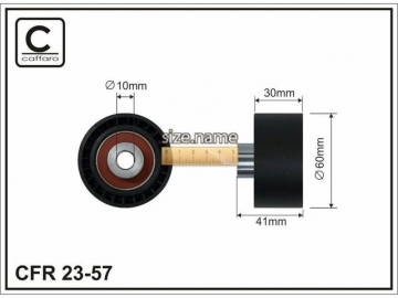 Idler pulley 23-57 (Caffaro)