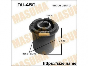 Suspension bush RU-450 (MASUMA)