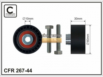 Idler pulley 267-44 (Caffaro)
