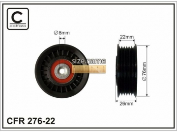 Idler pulley 276-22 (Caffaro)