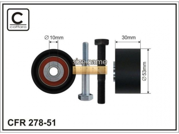 Idler pulley 278-51 (Caffaro)