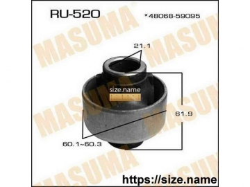 Suspension bush RU-520 (MASUMA)
