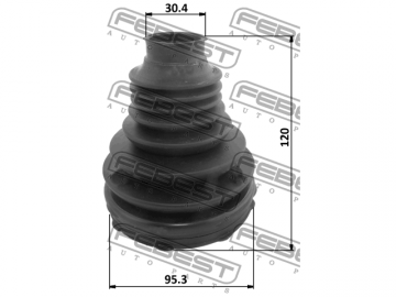 CV Joint Boot 2815P-DUCT (FEBEST)
