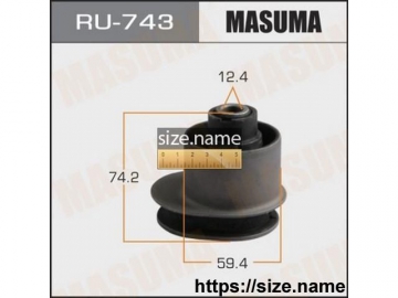 Suspension bush RU-743 (MASUMA)
