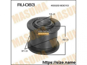 Suspension bush RU-083 (MASUMA)
