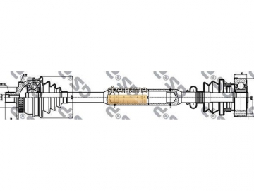 Drive Shaft 299111 (GSP)