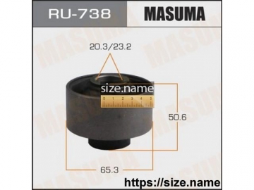 Suspension bush RU-738 (MASUMA)