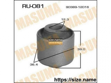 Suspension bush RU-081 (MASUMA)