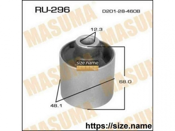 Сайлентблок RU-296 (MASUMA)