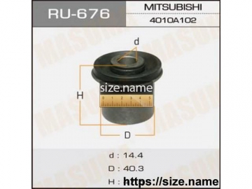 Suspension bush RU-676 (MASUMA)