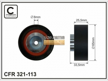 Idler pulley 321-113 (Caffaro)