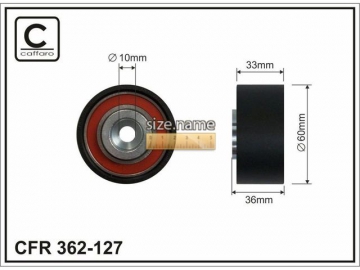 Idler pulley 362-127 (Caffaro)