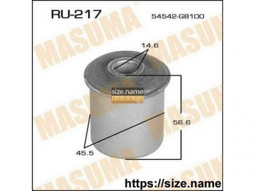 Suspension bush RU-217 (MASUMA)