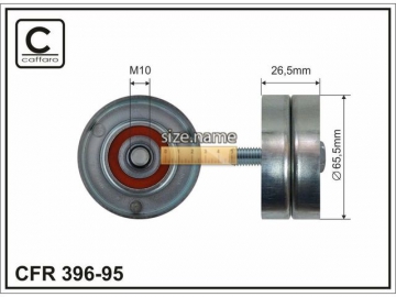 Idler pulley 396-95 (Caffaro)