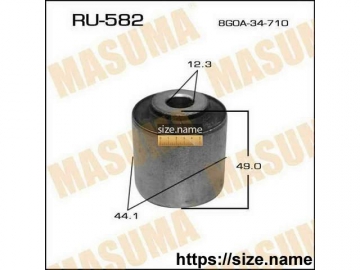 Suspension bush RU-582 (MASUMA)