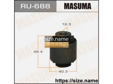 Suspension bush RU-688 (MASUMA)