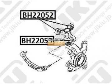 Suspension bush BH22052 (JIKIU)