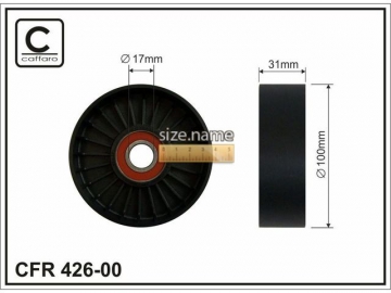 Idler pulley 426-00 (Caffaro)