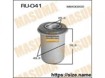 Suspension bush RU-041 (MASUMA)